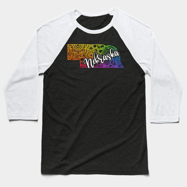 Nebraska Baseball T-Shirt by JKFDesigns